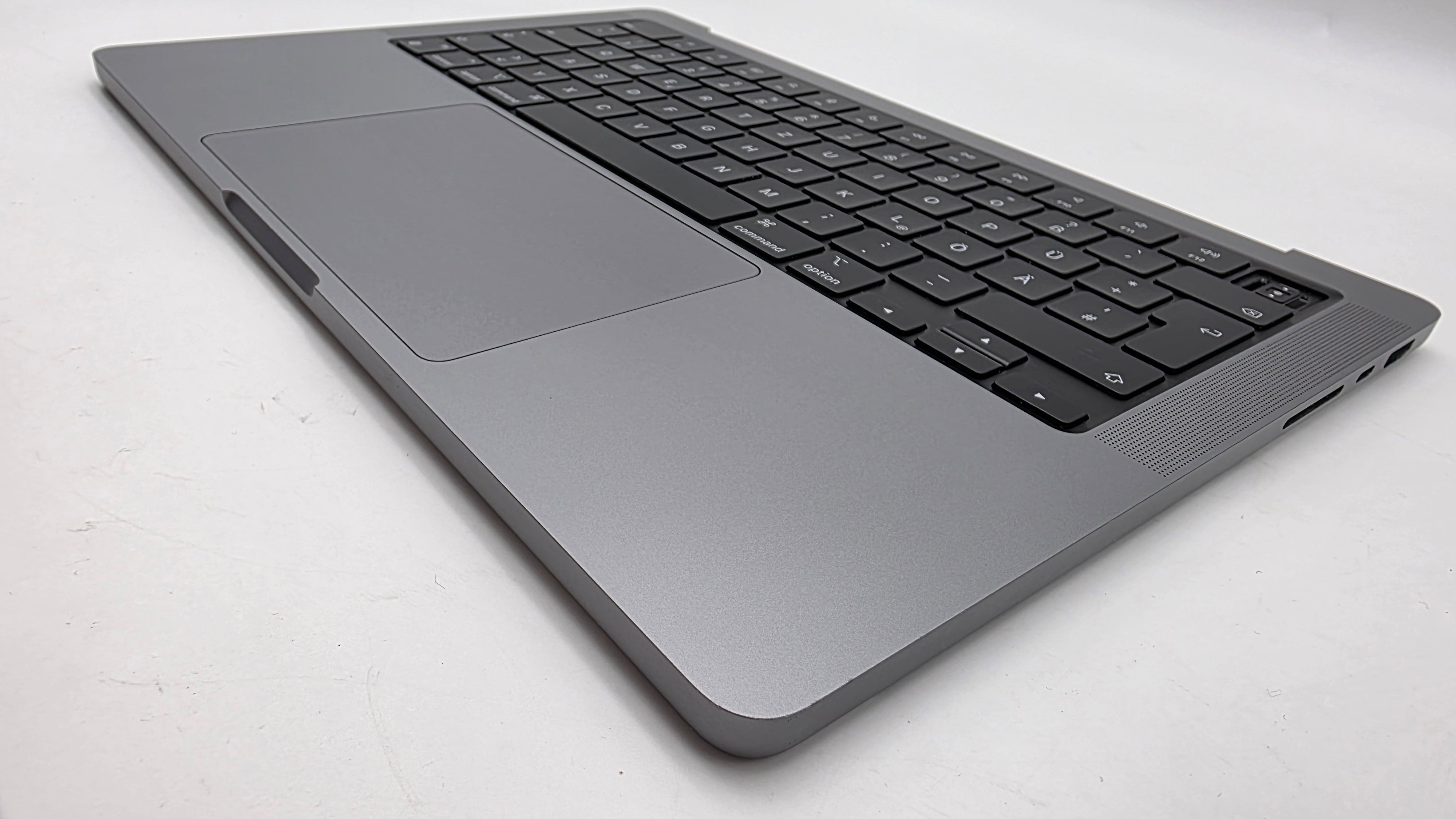 Macbook Pro 14" 2023 A2779 Topcase QWERTZ Tastatur Spacegrau #T943