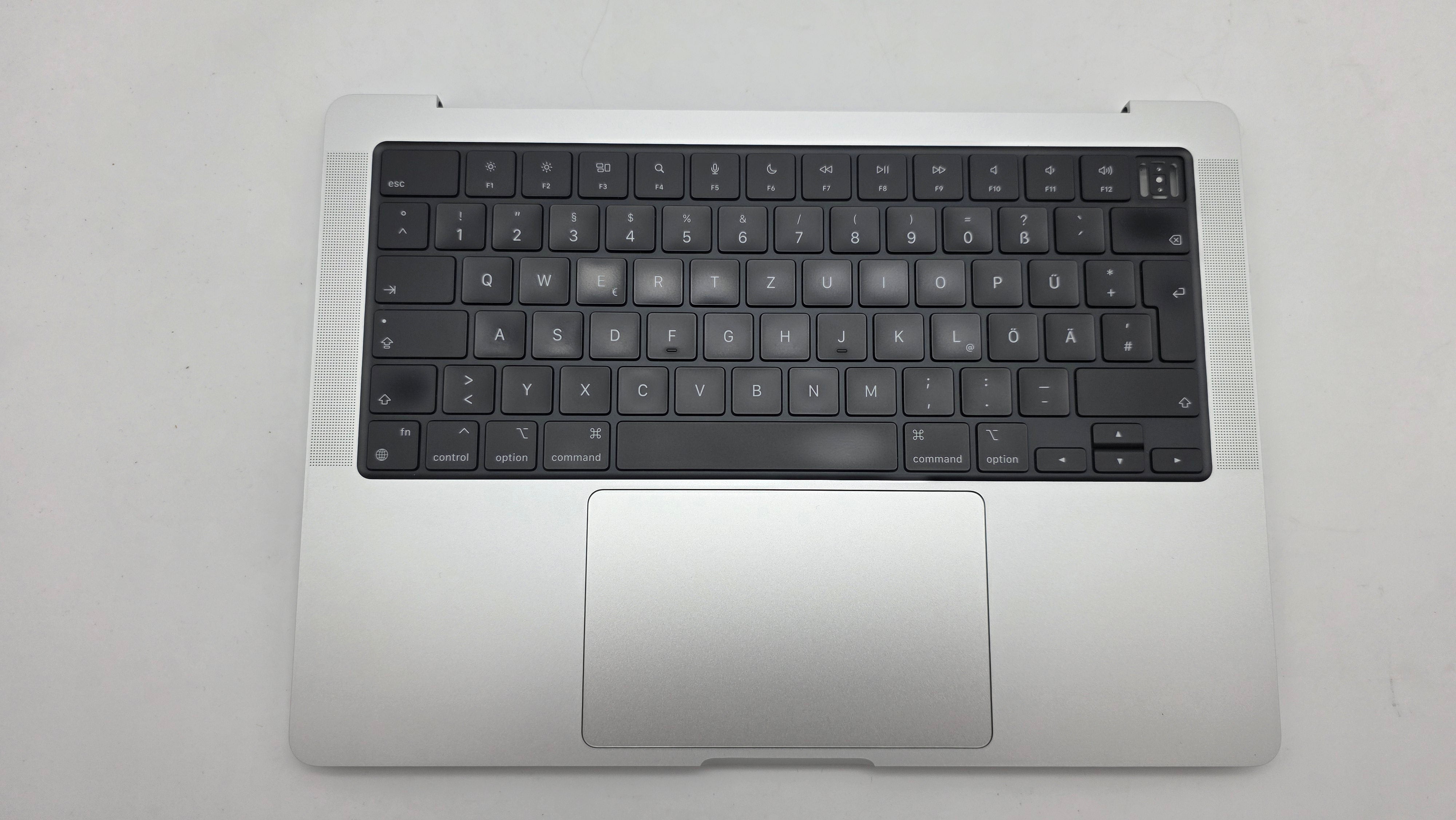 Macbook Pro 14" 2023 A2779 Topcase QWERTZ Tastatur Silber #T951