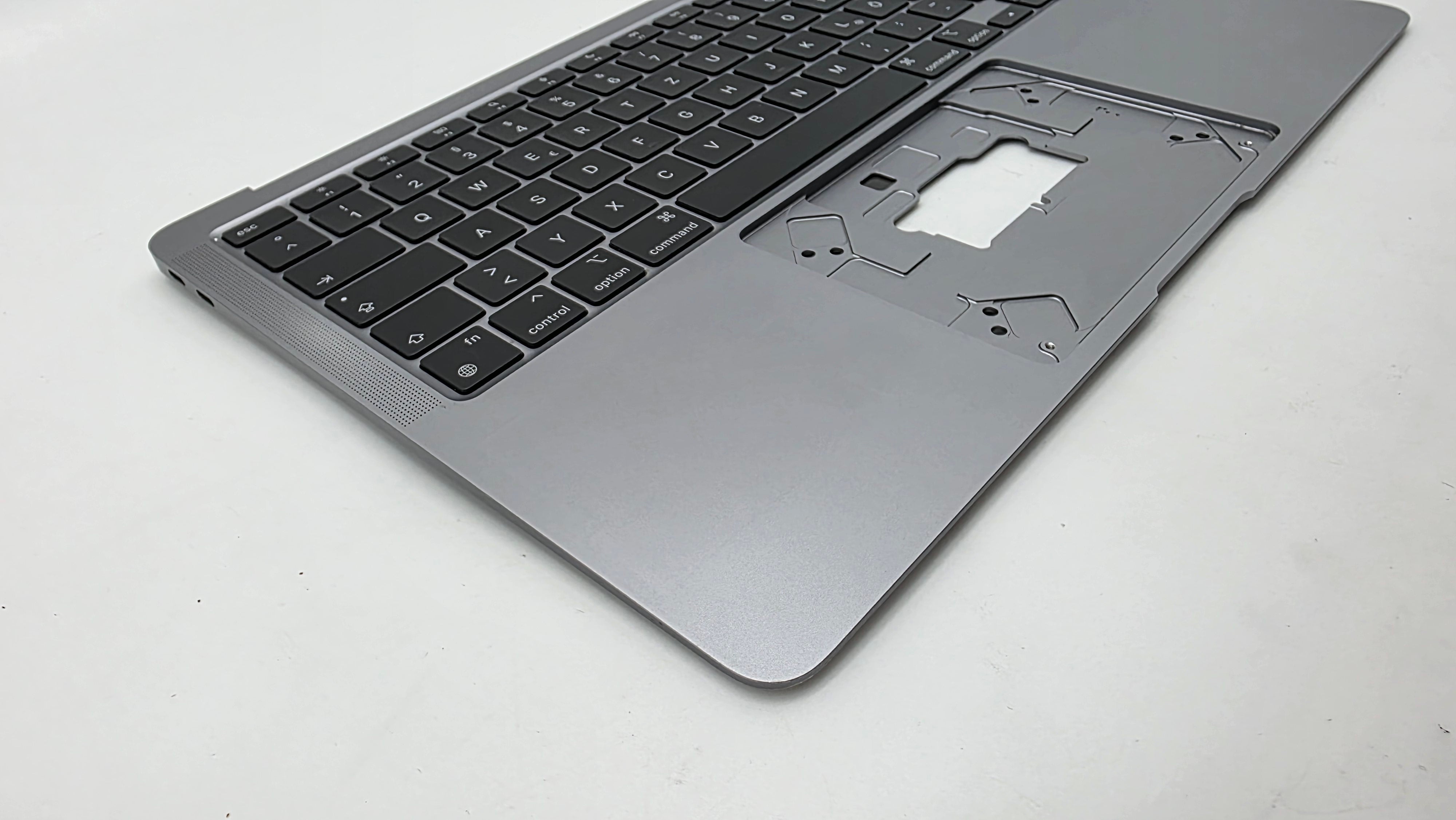 MacBook Air 13" 2020 A2337 Topcase QWERTZ Trackpad Tastatur Grau #T946