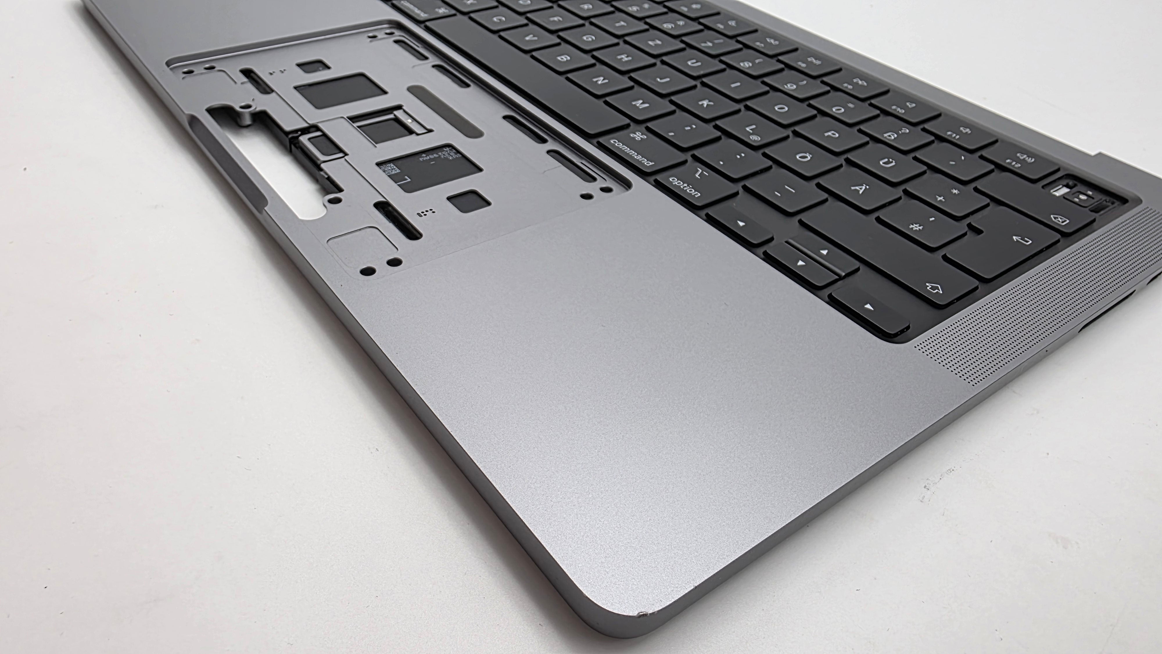 Macbook Pro 14" 2021 A2442 Topcase QWERTZ Tastatur Spacegrau #T947