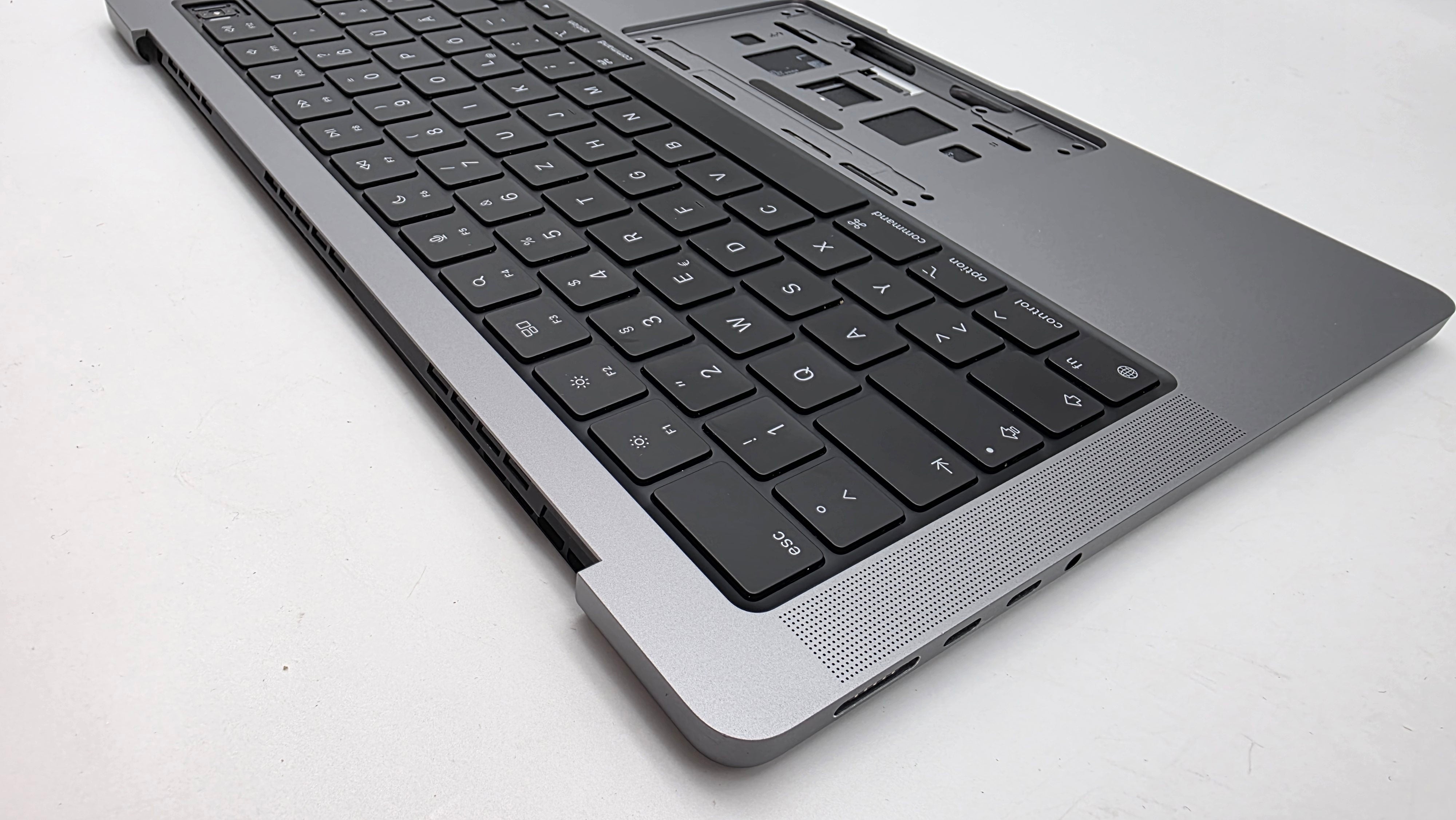 Macbook Pro 14" 2021 A2442 Topcase QWERTZ Tastatur Spacegrau #T949