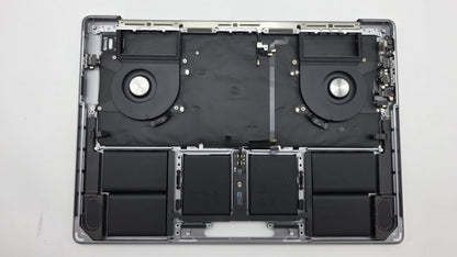 Macbook Pro 14" 2021 A2442 Topcase QWERTZ Tastatur Spacegrau #T949