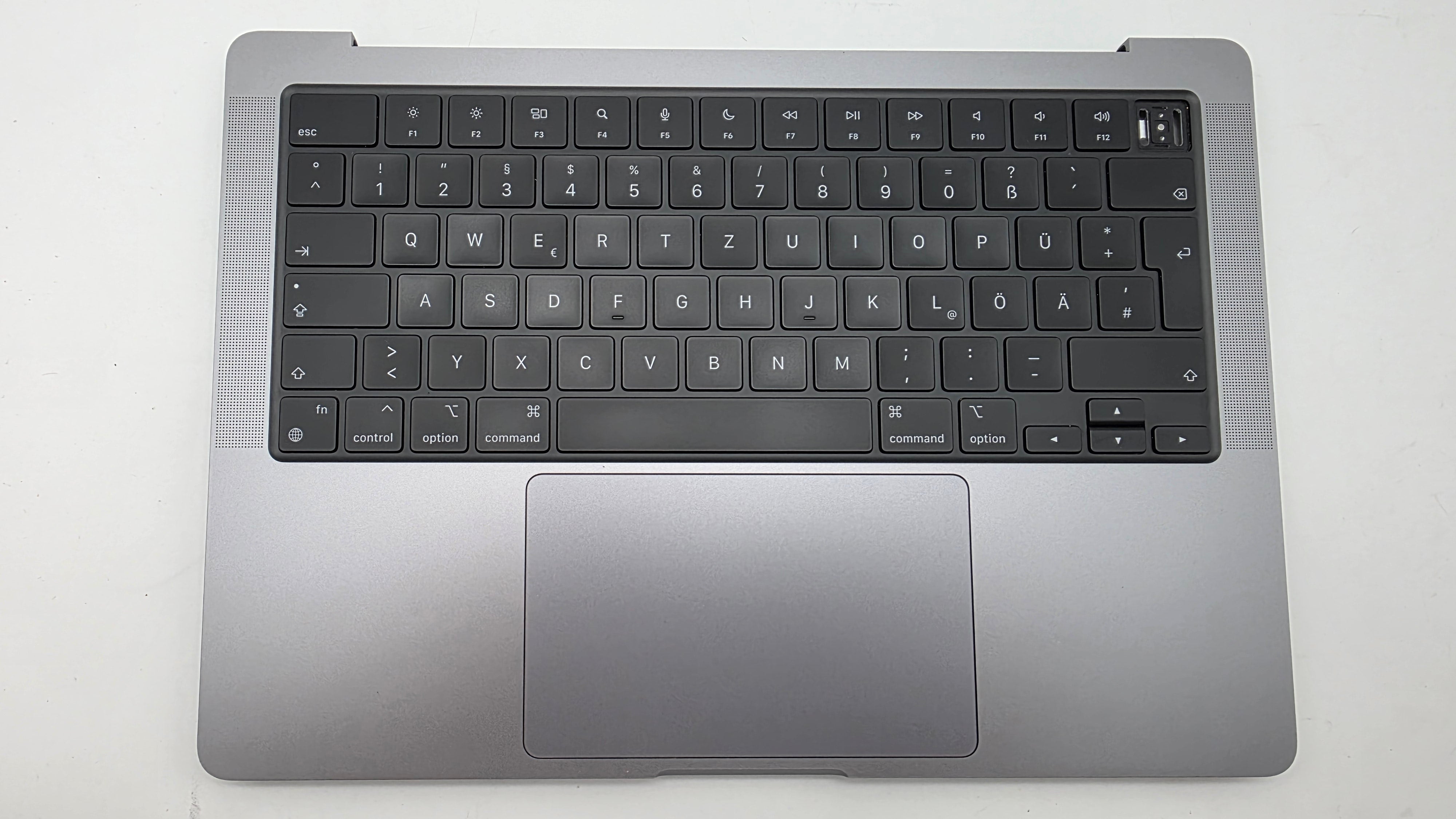 Macbook Pro 14" 2021 A2442 Topcase QWERTZ Tastatur Spacegrau #T950