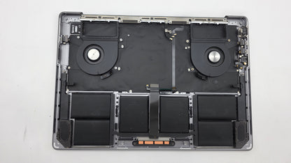 Macbook Pro 14" 2021 A2442 Topcase QWERTZ Tastatur Spacegrau #T950