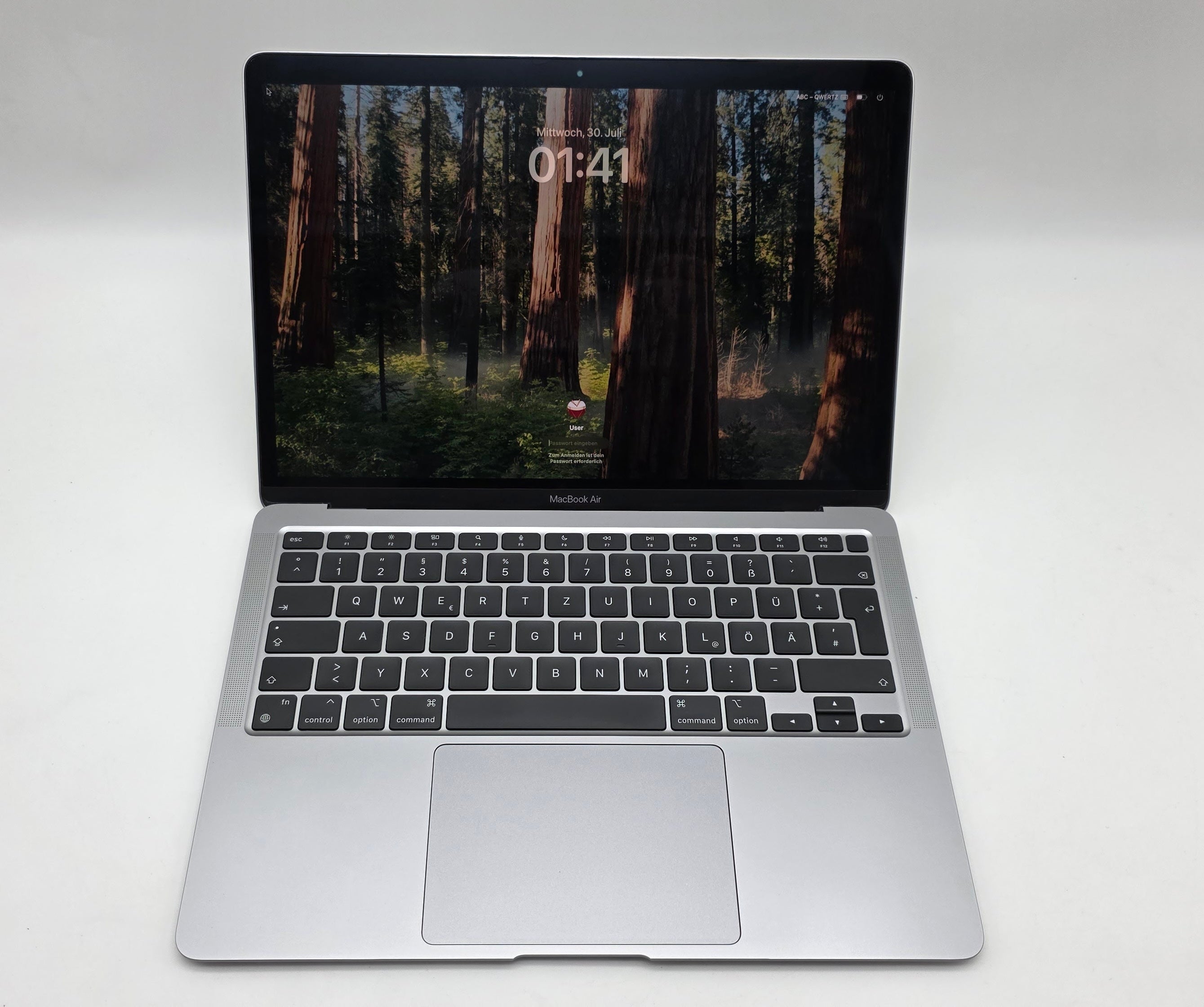 Macbook Air 13" A2337 M1 16GB 512GB 2020 Spacegrau Grau MwSt. #PS262
