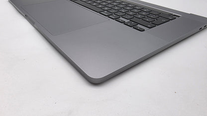MacBook Pro 16" 2019 A2141 Grau Topcase Tastatur Trackpad Akku QWERTZ #T954