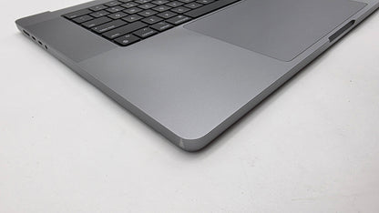 Macbook Pro 16" 2021 A2485 Topcase QWERTY US Tastatur Spacegrau #T955