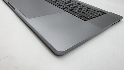 Macbook Pro 16" 2021 A2485 Topcase QWERTY US Tastatur Spacegrau #T955