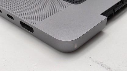 Macbook Pro 16" 2021 A2485 Topcase QWERTY US Tastatur Spacegrau #T955