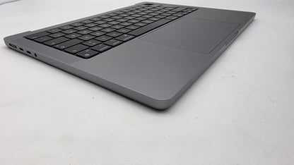 Macbook Pro 14" 2023 A2779 Topcase QWERTZ Tastatur Spacegrau #T956