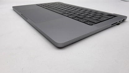 Macbook Pro 14" 2023 A2779 Topcase QWERTZ Tastatur Spacegrau #T956