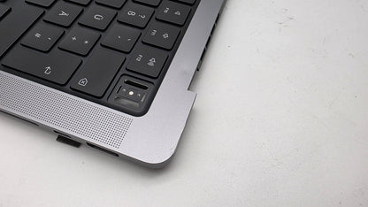 Macbook Pro 14" 2023 A2779 Topcase QWERTZ Tastatur Spacegrau #T956