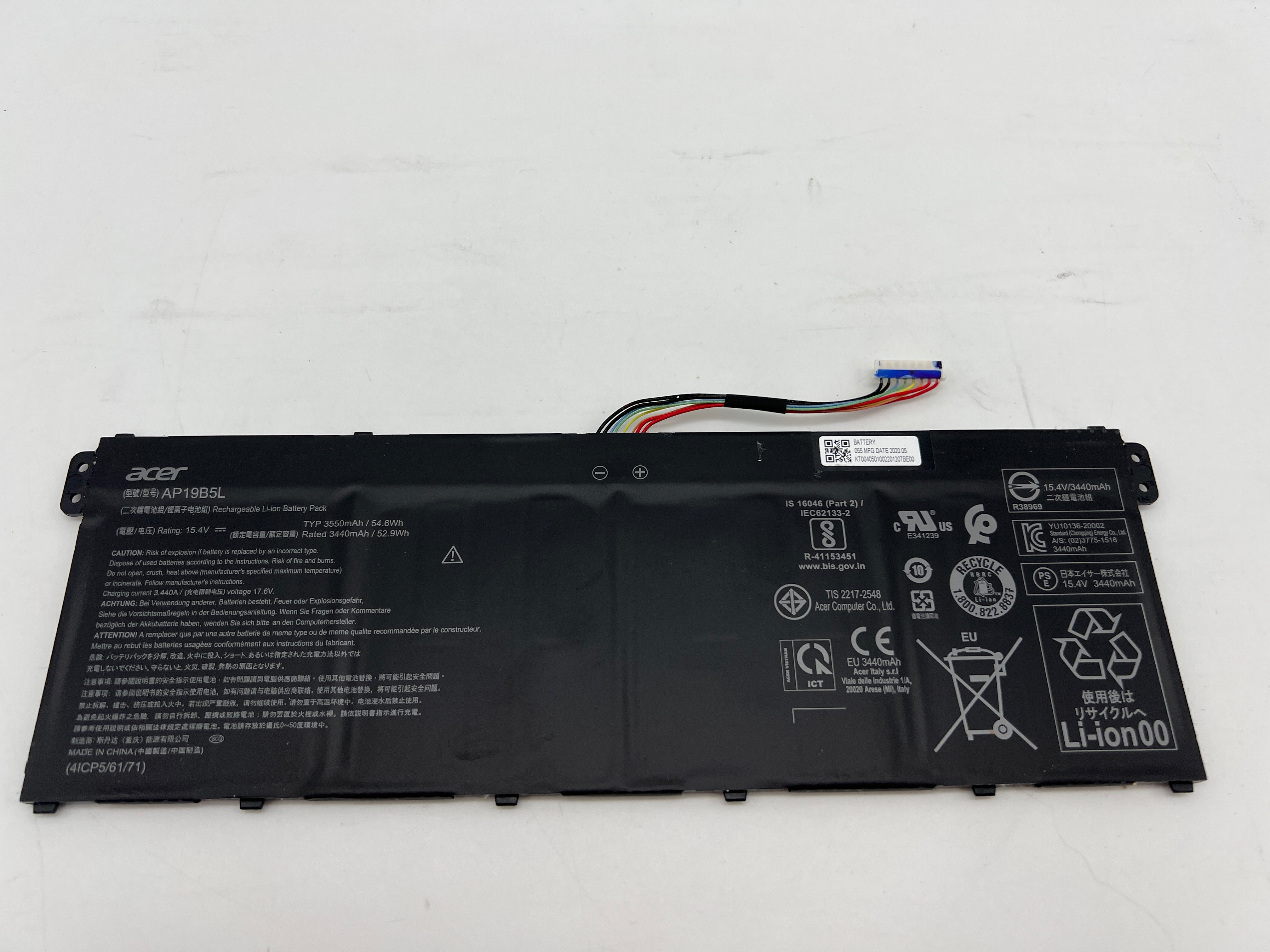 Acer Aspire 5 A515-44 - 15.6" Akku Battery AP19B5L gebraucht Psmartplace 