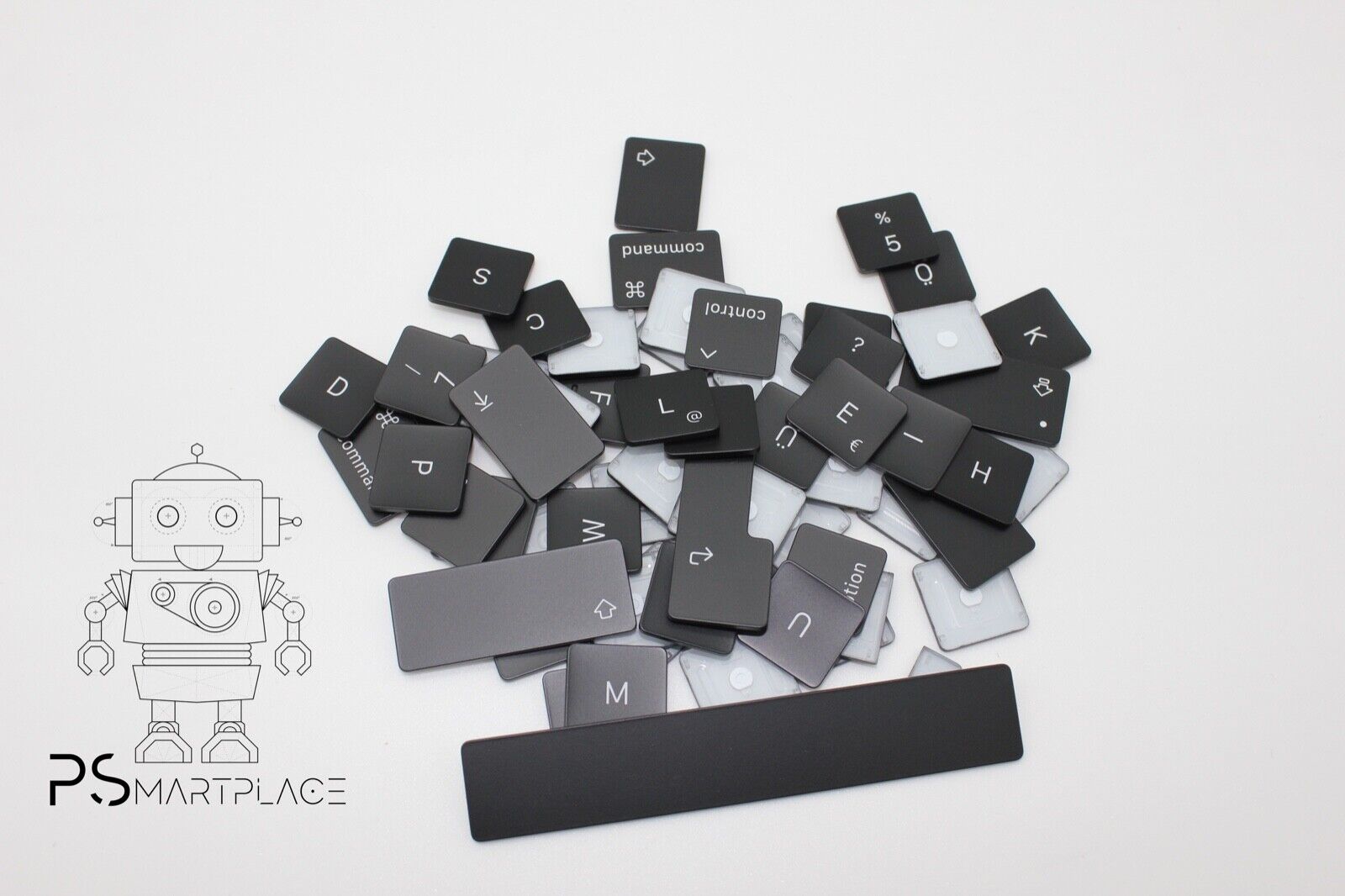 ERSATZTASTE KEY A1989 A1990 Apple MacBook Pro 2019 2018 13 " 15 " Tastatur Keyboard Psmartplace 