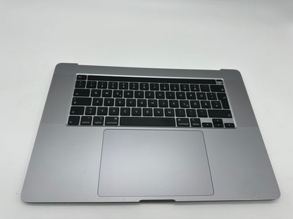 MacBook Pro 16" 2019 A2141 Grau Topcase Tastatur Trackpad Akku #T686