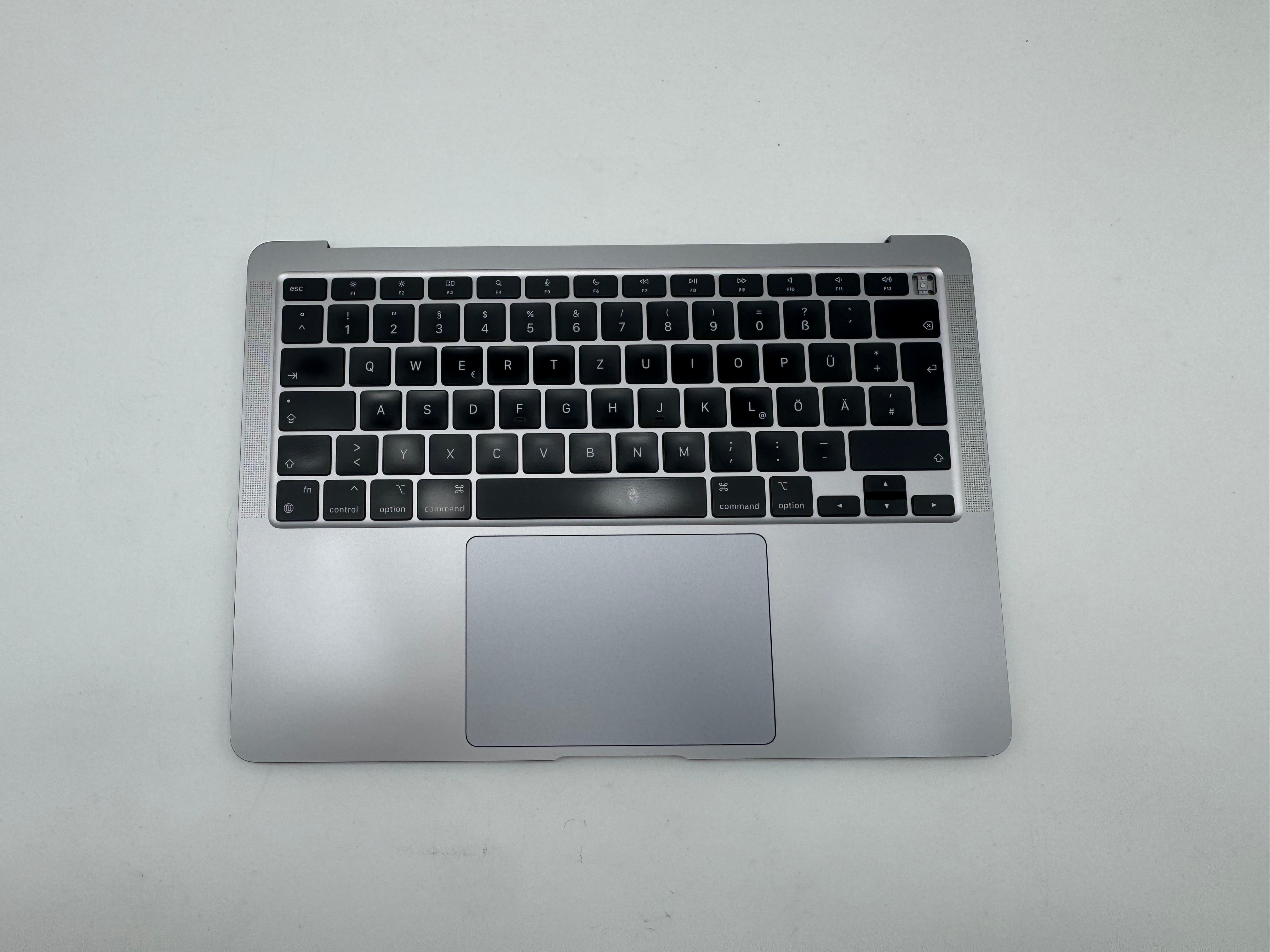 MacBook Air 13" 2020 A2337 Topcase QWERTZ Trackpad Tastatur Grau #T898