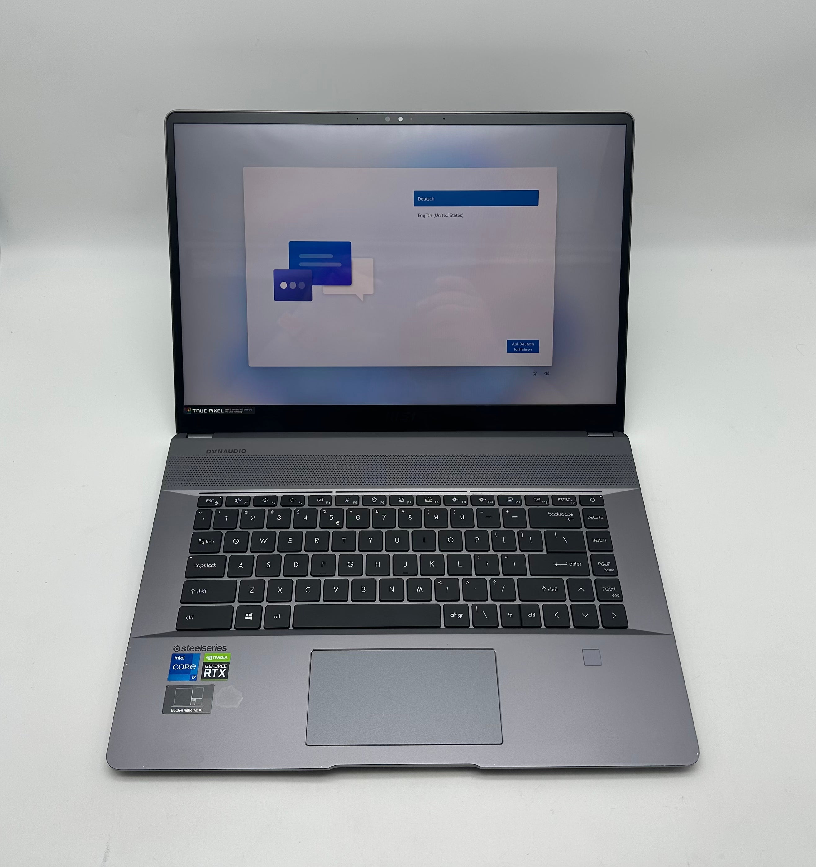 MSI Creator Z16 A11UE I7-11800H RTX 3060 32GB 1TB Gray Black QWERTY US