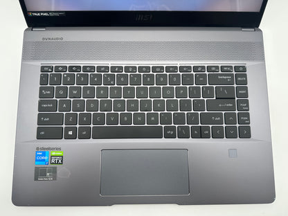 MSI Creator Z16 A11UE I7-11800H RTX 3060 32GB 1TB Gray Black QWERTY US