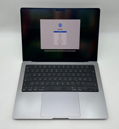 Macbook Pro 14" A2442 2021 M1 Pro 32GB 512GB 16C Spacegrau MwSt. #PS291