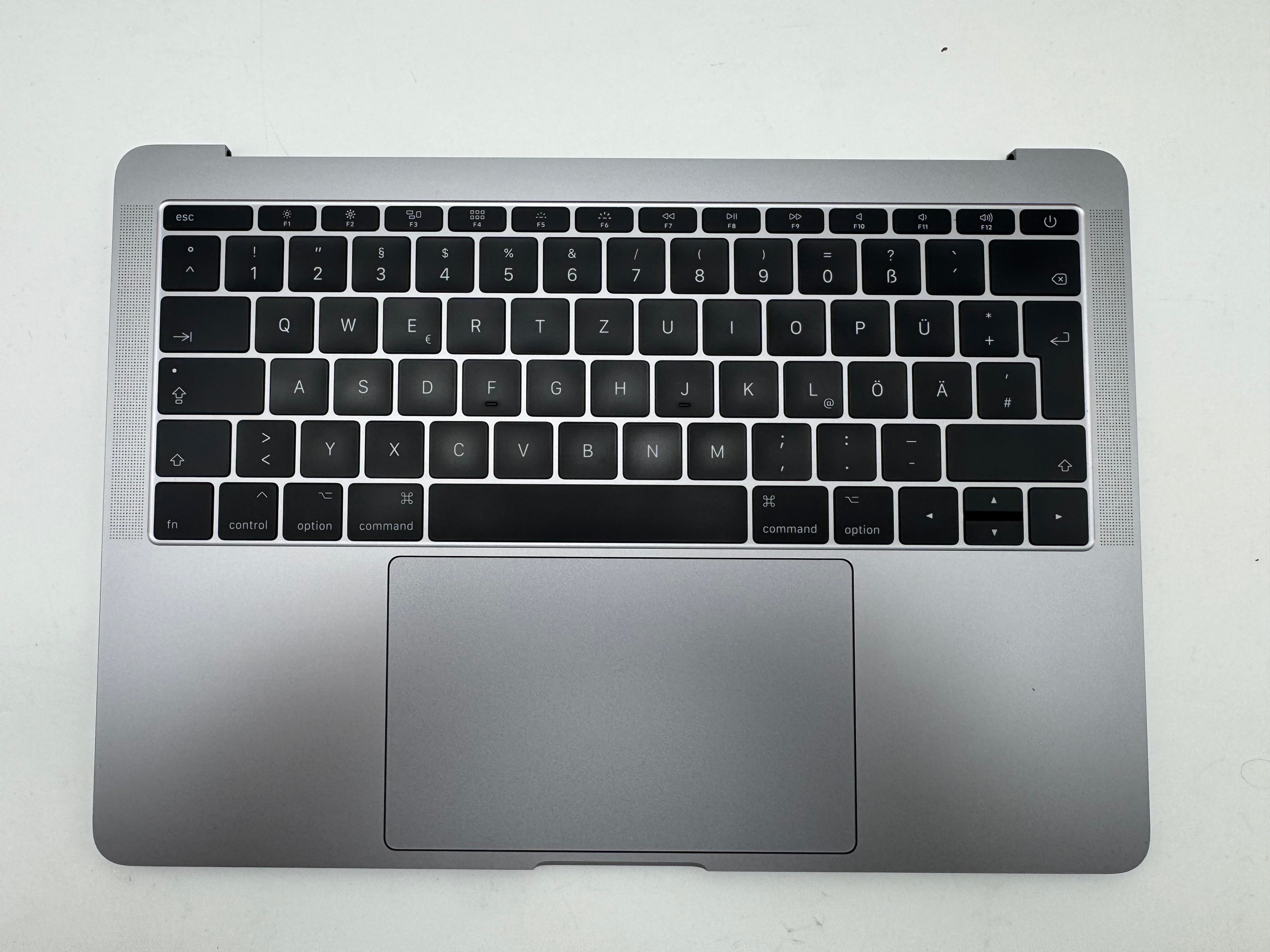Macbook Pro 13" 2016 2017 A1708 Topcase QWERTZ Gehäuse Grau #T963