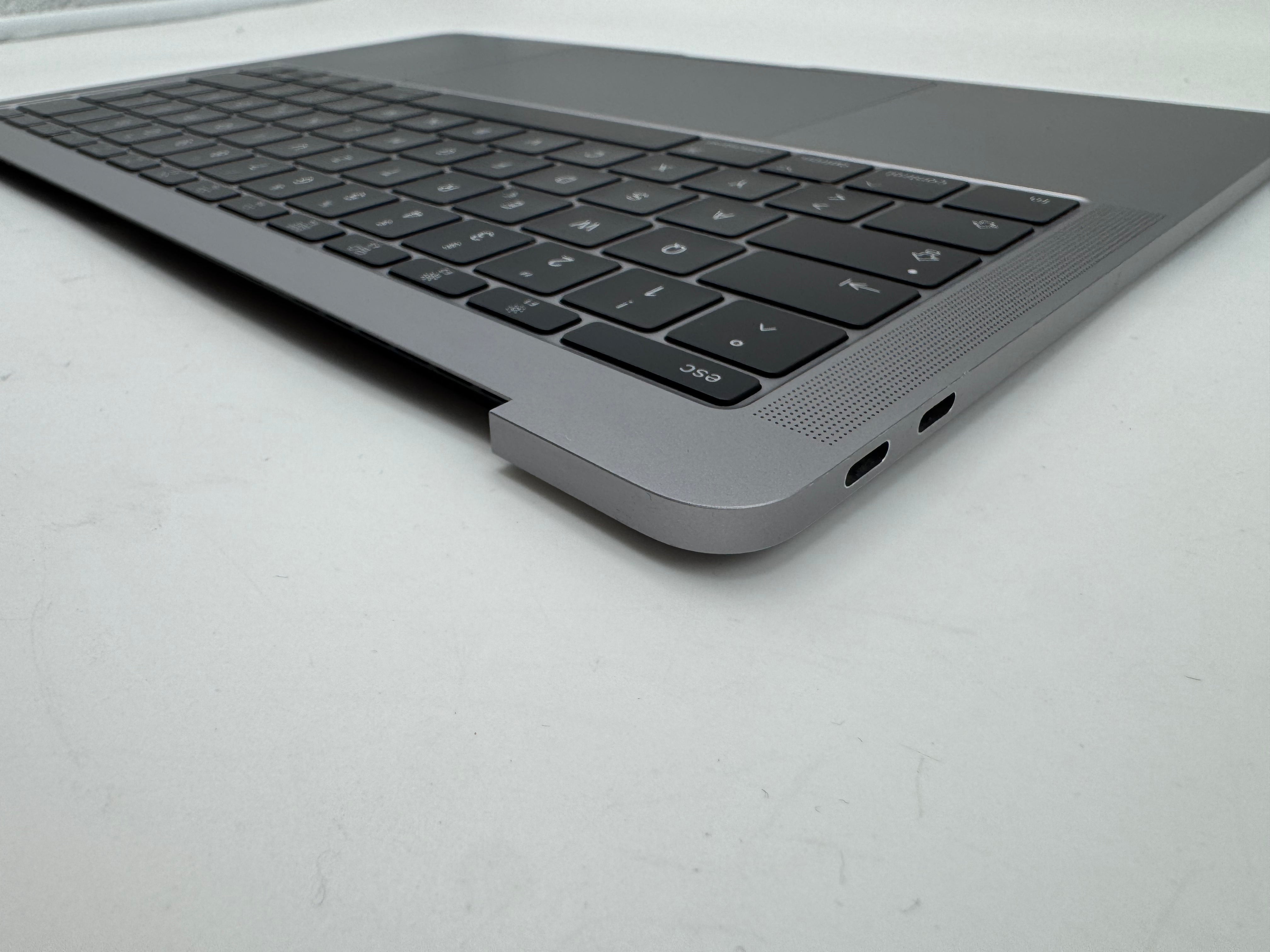 Macbook Pro 13" 2016 2017 A1708 Topcase QWERTZ Gehäuse Grau #T963