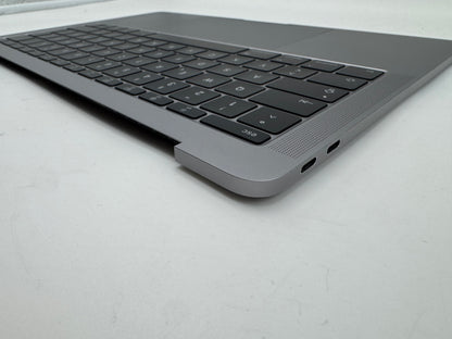 Macbook Pro 13" 2016 2017 A1708 Topcase QWERTZ Gehäuse Grau #T963