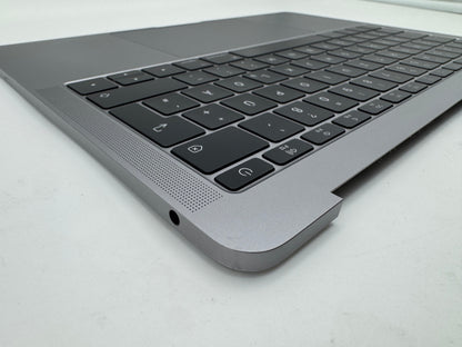 Macbook Pro 13" 2016 2017 A1708 Topcase QWERTZ Gehäuse Grau #T963