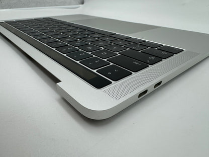 Macbook Pro 13" 2016 2017 A1706 Topcase Trackpad Gehäuse Silber #T664