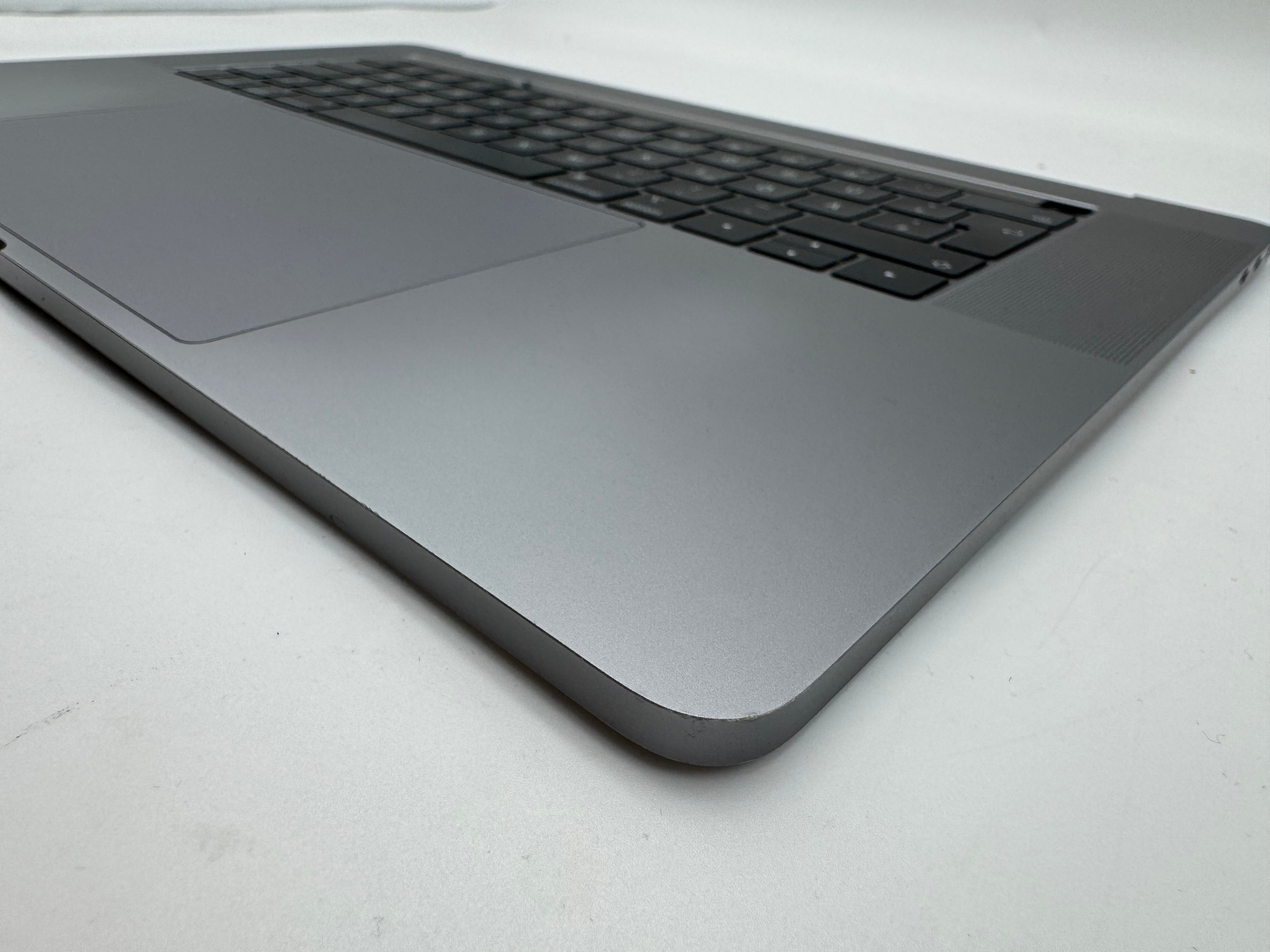 Macbook Pro 15" 2018 2019 A1990 QWERTZ Topcase Trackpad Tastatur Grau #T964