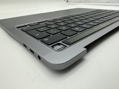 Macbook Pro 13" A2251 2020 Topcase Trackpad Akku Tastatur Spacegrau #T958