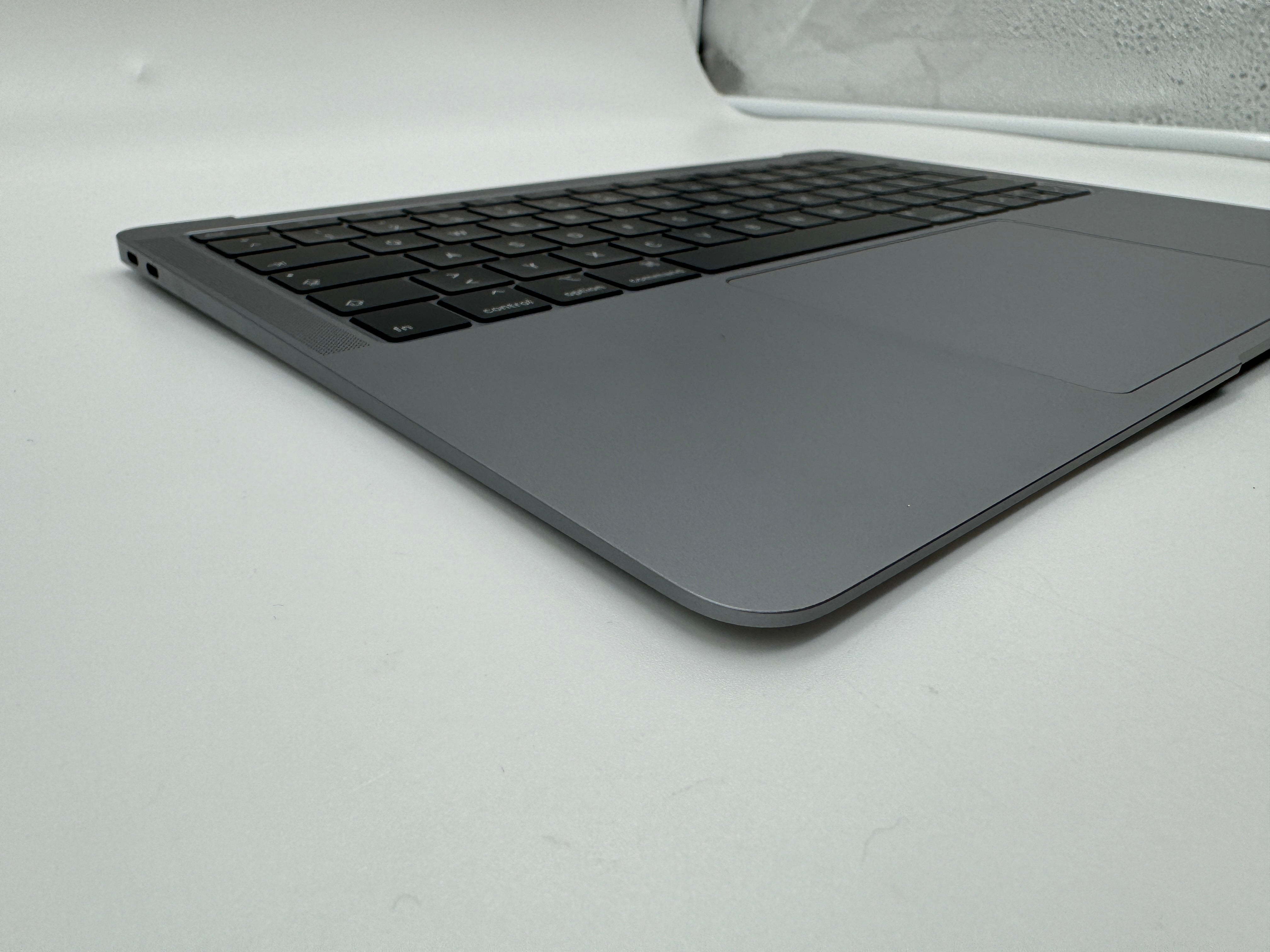 Macbook Air 13" 2018 2019 A1932 Topcase QWERTZ Trackpad Tastatur Grau #T467