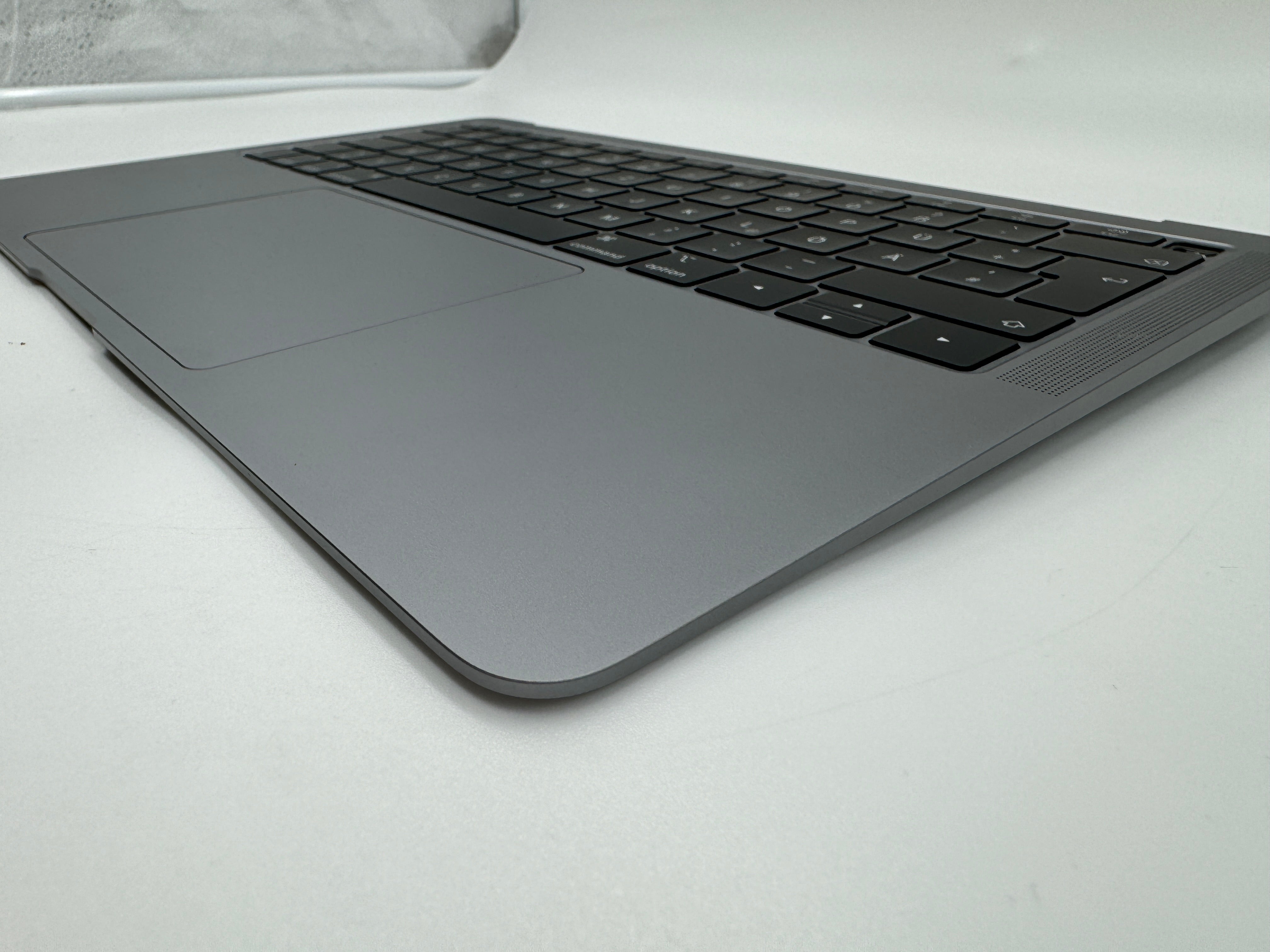 Macbook Air 13" 2018 2019 A1932 Topcase QWERTZ Trackpad Tastatur Grau #T467