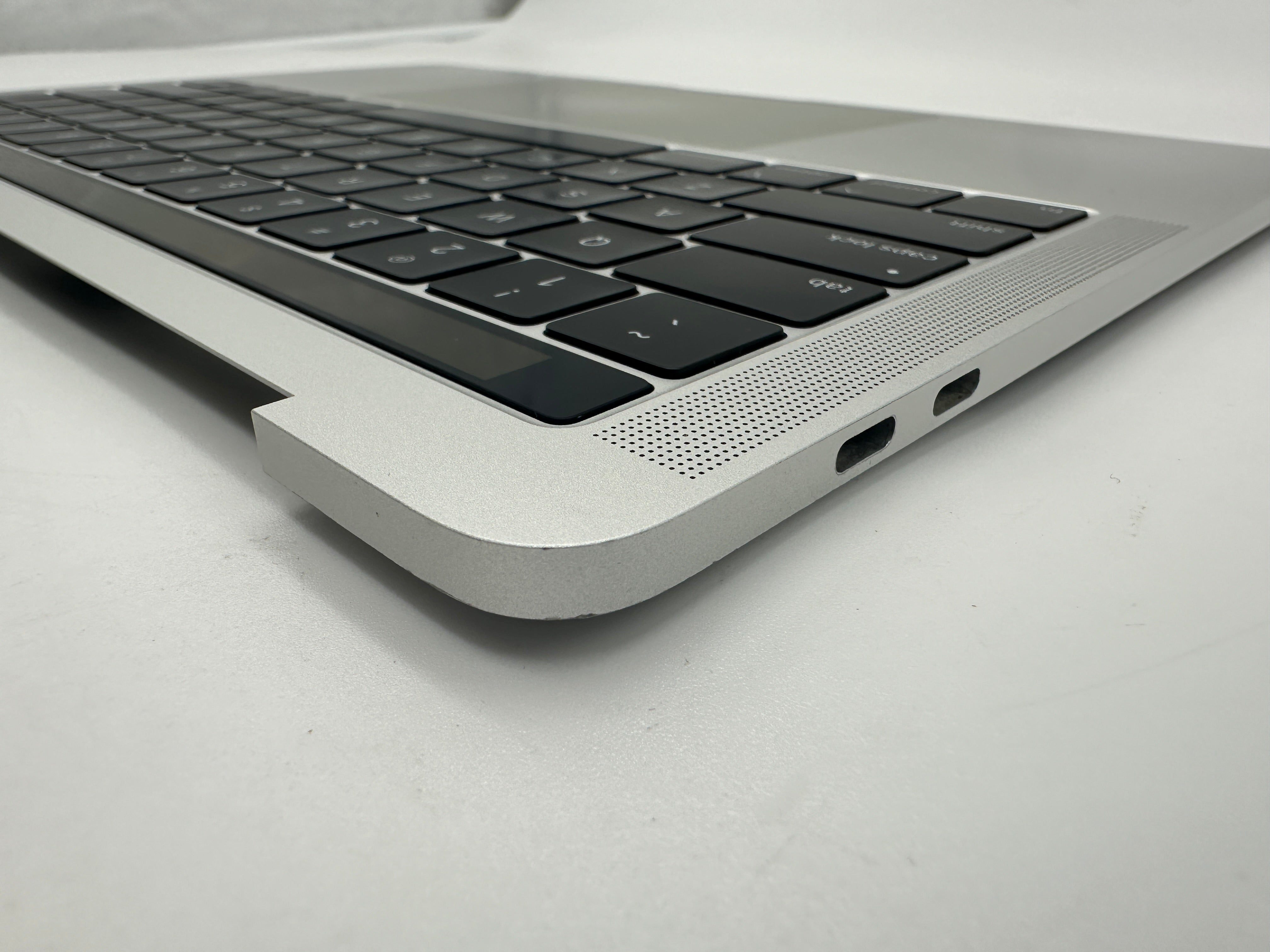 Macbook Pro 13" A1989 2018 2019 Topcase Tastatur QWERTY Trackpad Silber #T692