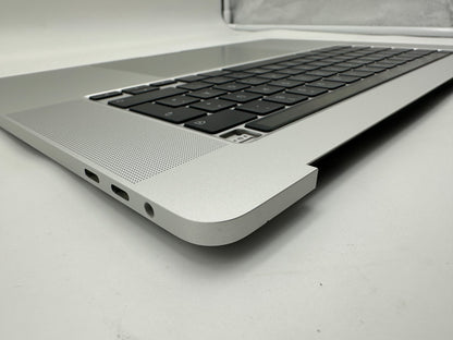 MacBook Pro 16" 2019 A2141 Silber Akku Topcase Tastatur QWERTZ #T959