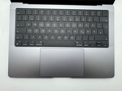 Macbook Pro 14" A2442 2021 M1 Pro 32GB 1TB 16C Spacegrau MwSt. #PS299