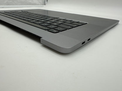 MacBook Pro 16" 2019 A2141 Grau Topcase Tastatur Trackpad Akku QWERTZ #T960