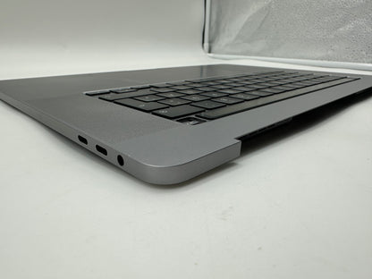 MacBook Pro 16" 2019 A2141 Grau Topcase Tastatur Trackpad Akku QWERTZ #T960