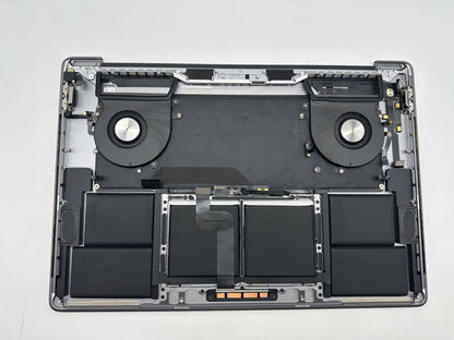MacBook Pro 16" 2019 A2141 Grau Topcase Tastatur Trackpad Akku QWERTZ #T960