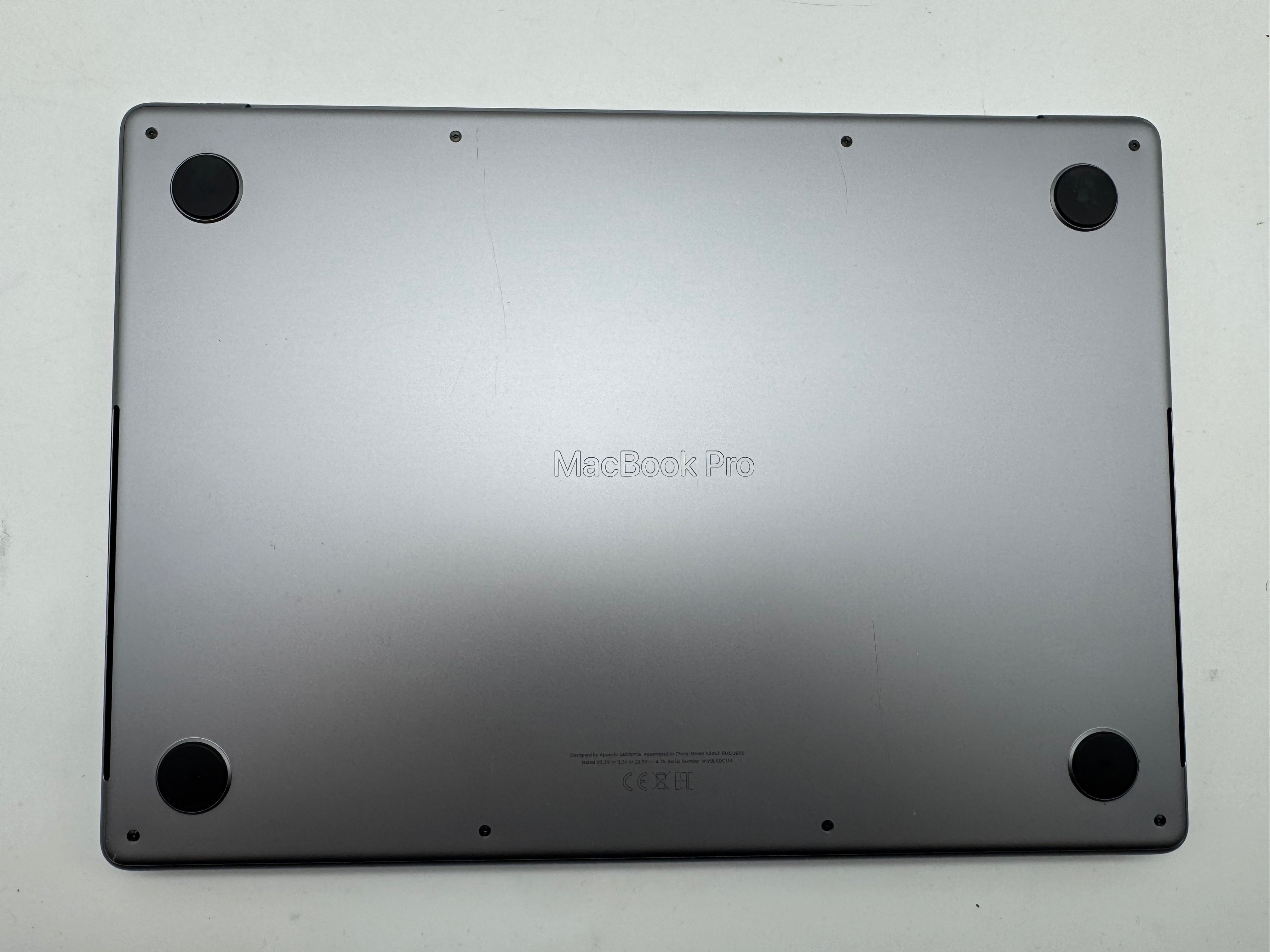 Macbook Pro 14" A2442 2021 M1 Pro 32GB 1TB 16C Spacegrau MwSt. #PS299