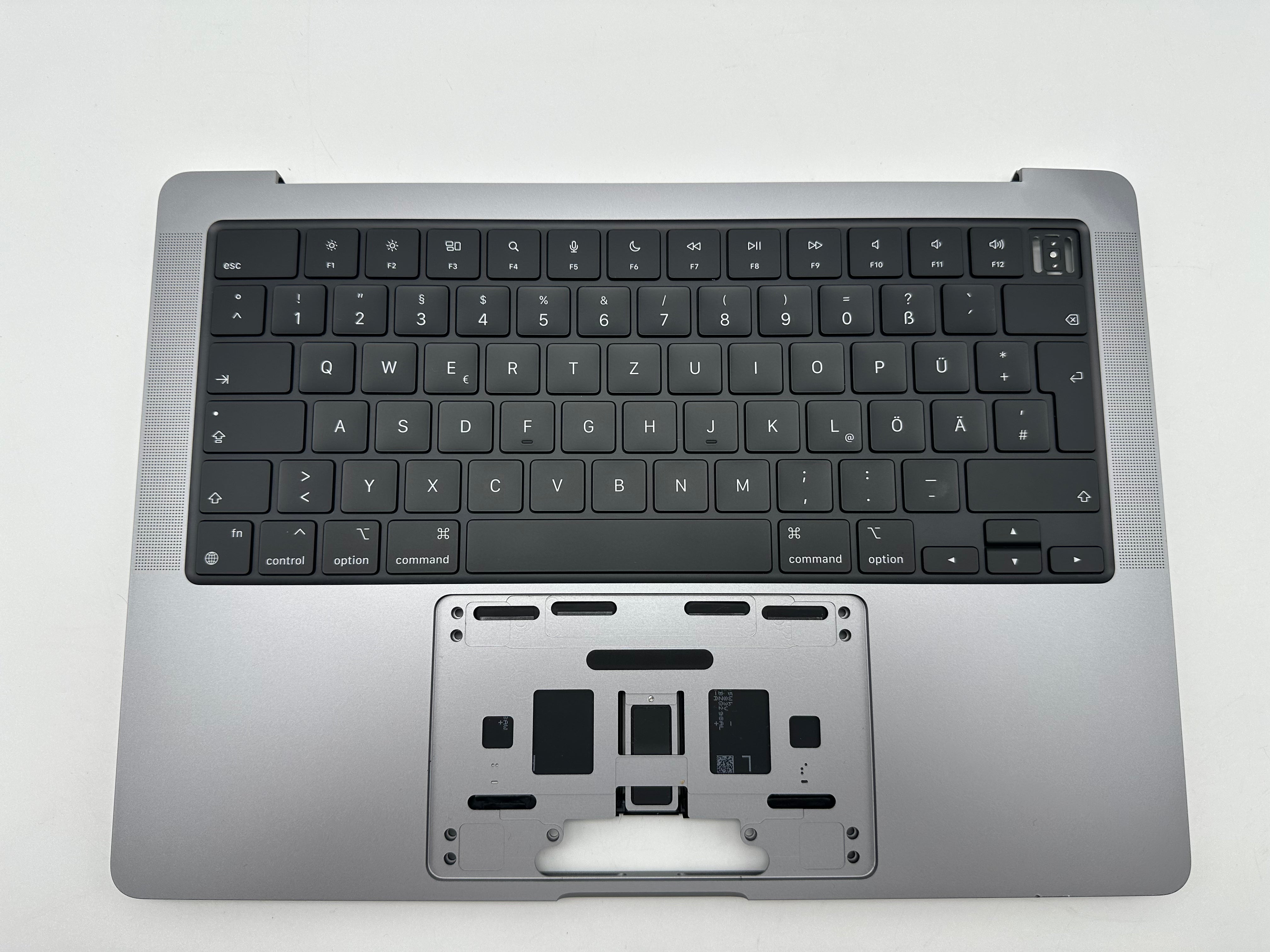 Macbook Pro 14" 2023 A2779 Topcase QWERTZ Tastatur Spacegrau #T962