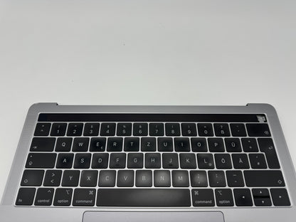 Macbook Pro 13" A2159 2019 Topcase Tastatur Akku Trackpad Grau #T671