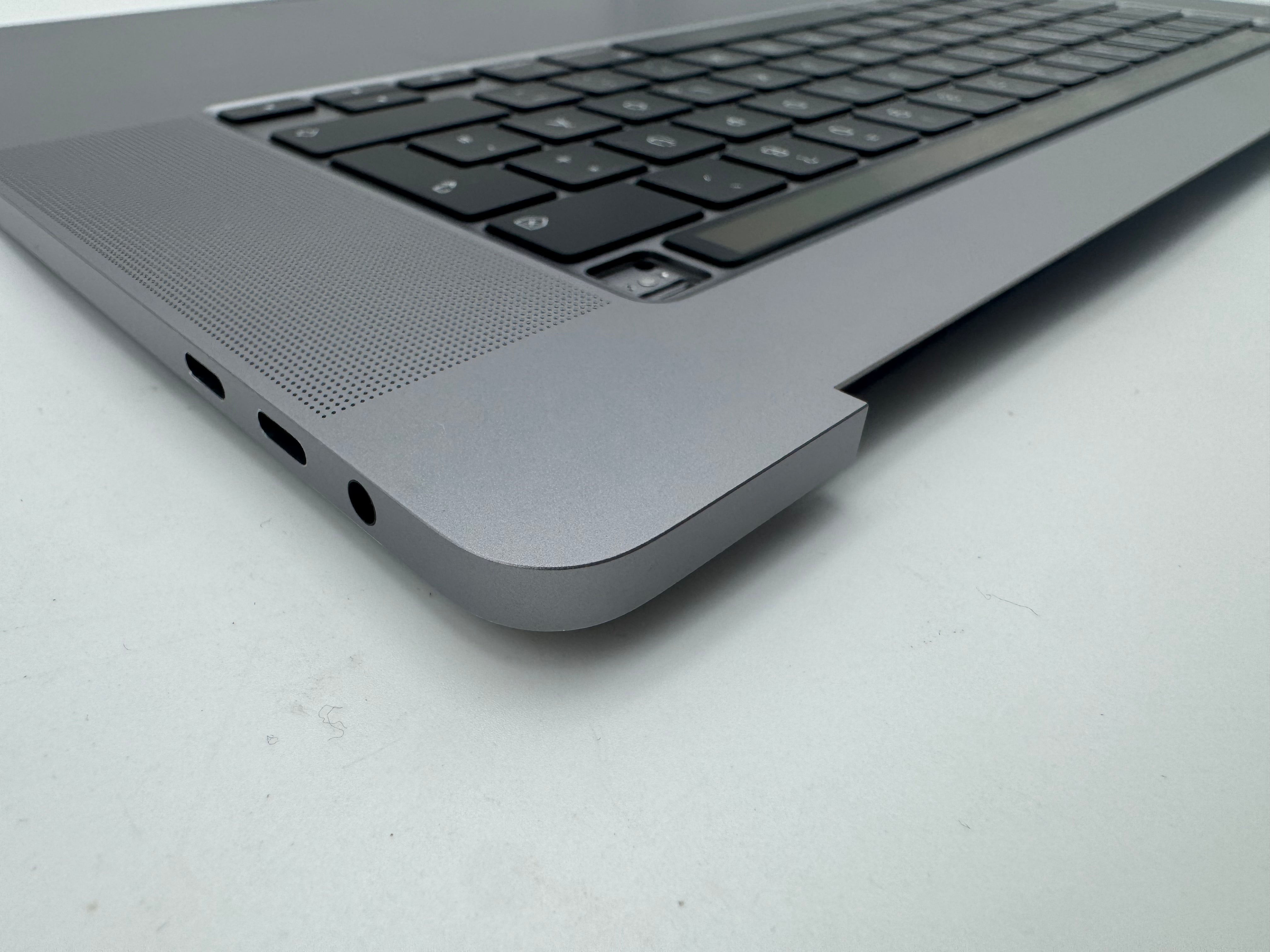 MacBook Pro 16" 2019 A2141 Grau Topcase Tastatur Trackpad Akku QWERTZ #T965