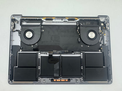 MacBook Pro 16" 2019 A2141 Grau Topcase Tastatur Trackpad Akku QWERTZ #T965