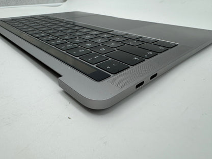 Macbook Pro 13" A2159 2019 Topcase Tastatur Akku Trackpad Grau #T673