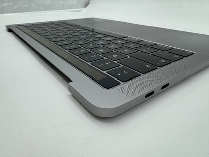 Macbook Pro 13" A2159 2019 Topcase Tastatur Trackpad Grau #T674