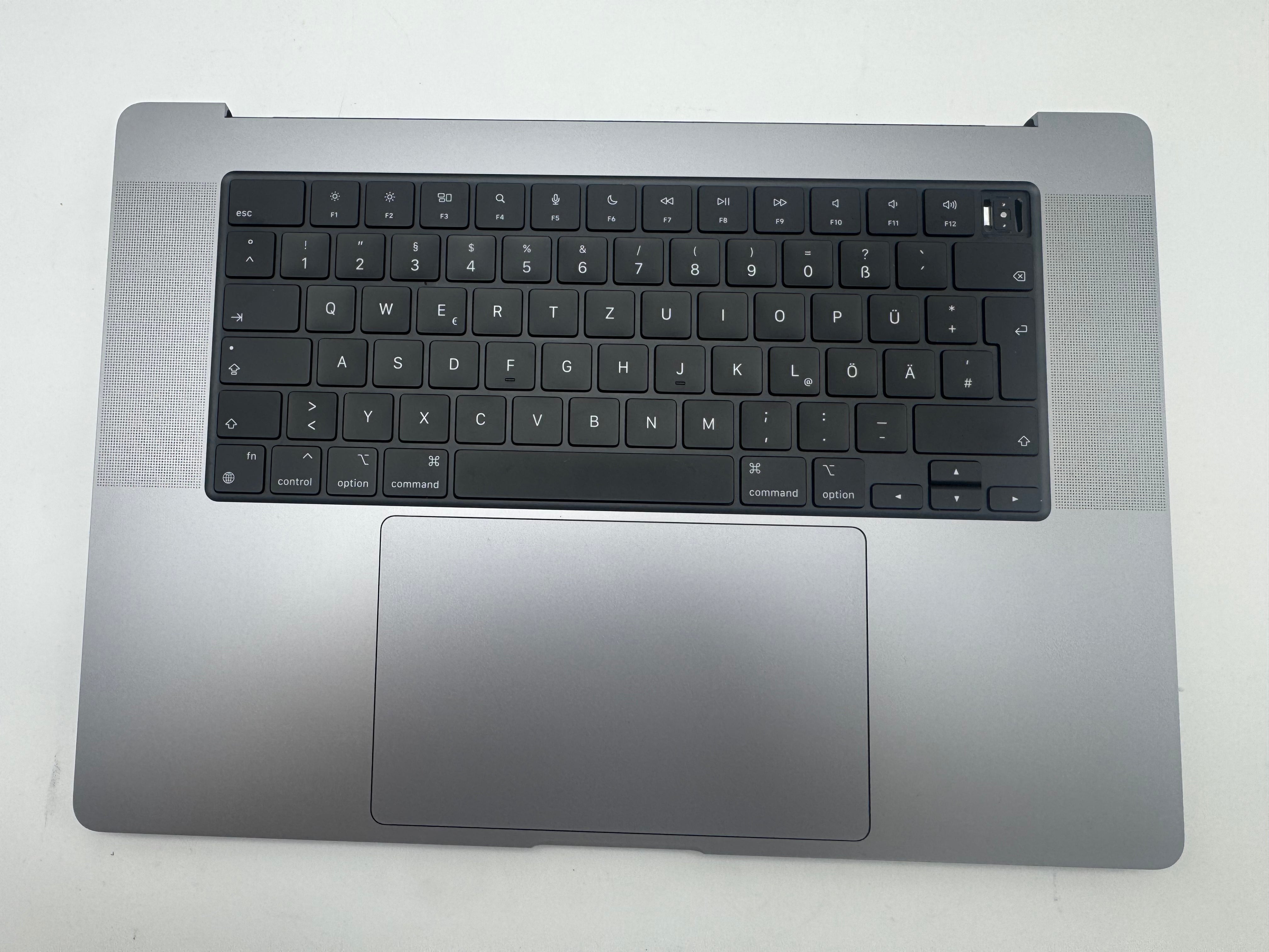 Macbook Pro 16" 2021 A2485 Topcase QWERTZ Tastatur Spacegrau #T968