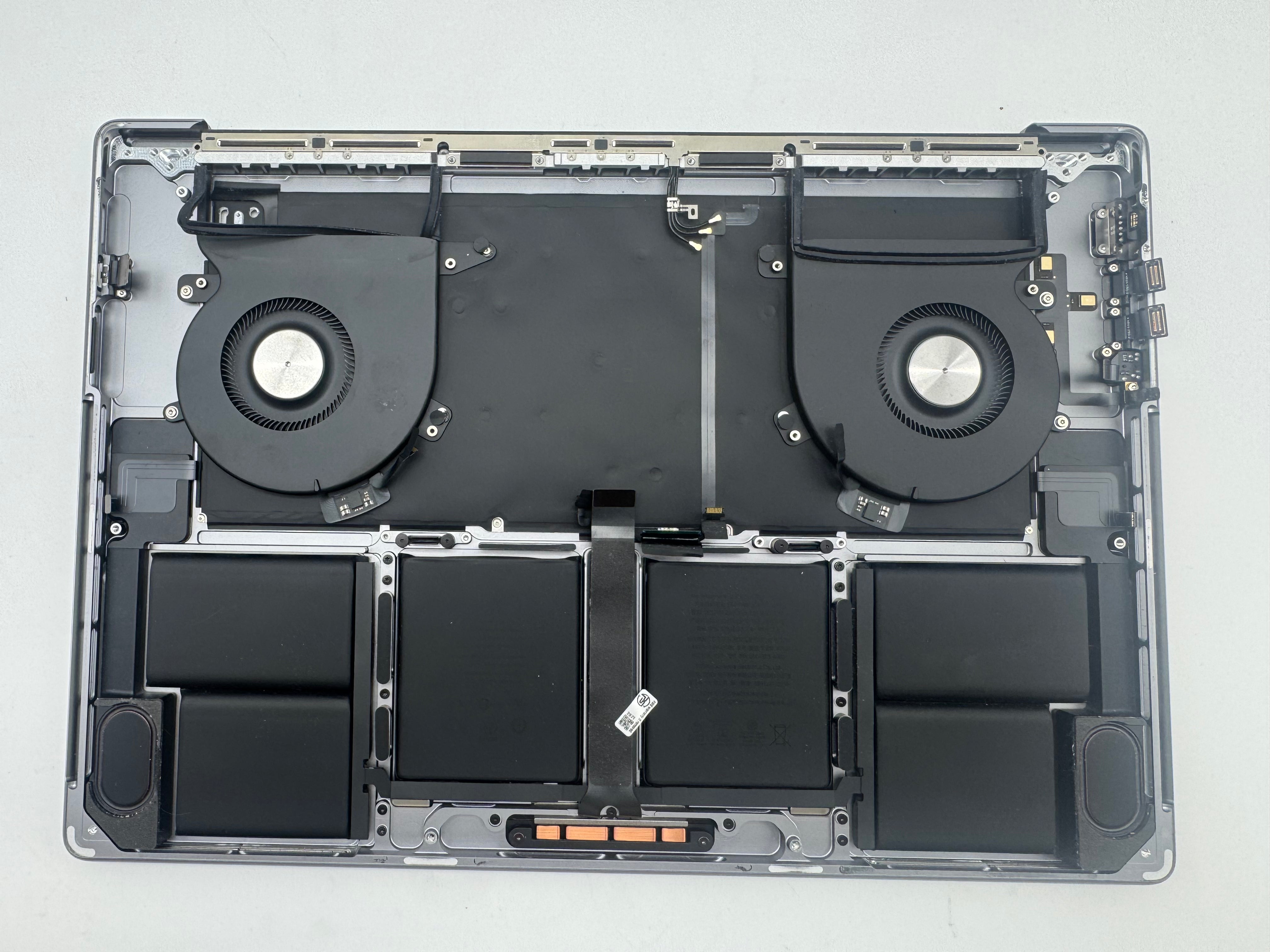 Macbook Pro 16" 2021 A2485 Topcase QWERTZ Tastatur Spacegrau #T968