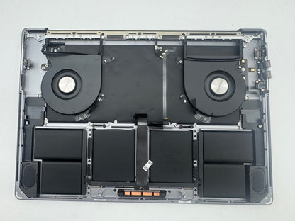 Macbook Pro 16" 2021 A2485 Topcase QWERTZ Tastatur Spacegrau #T968