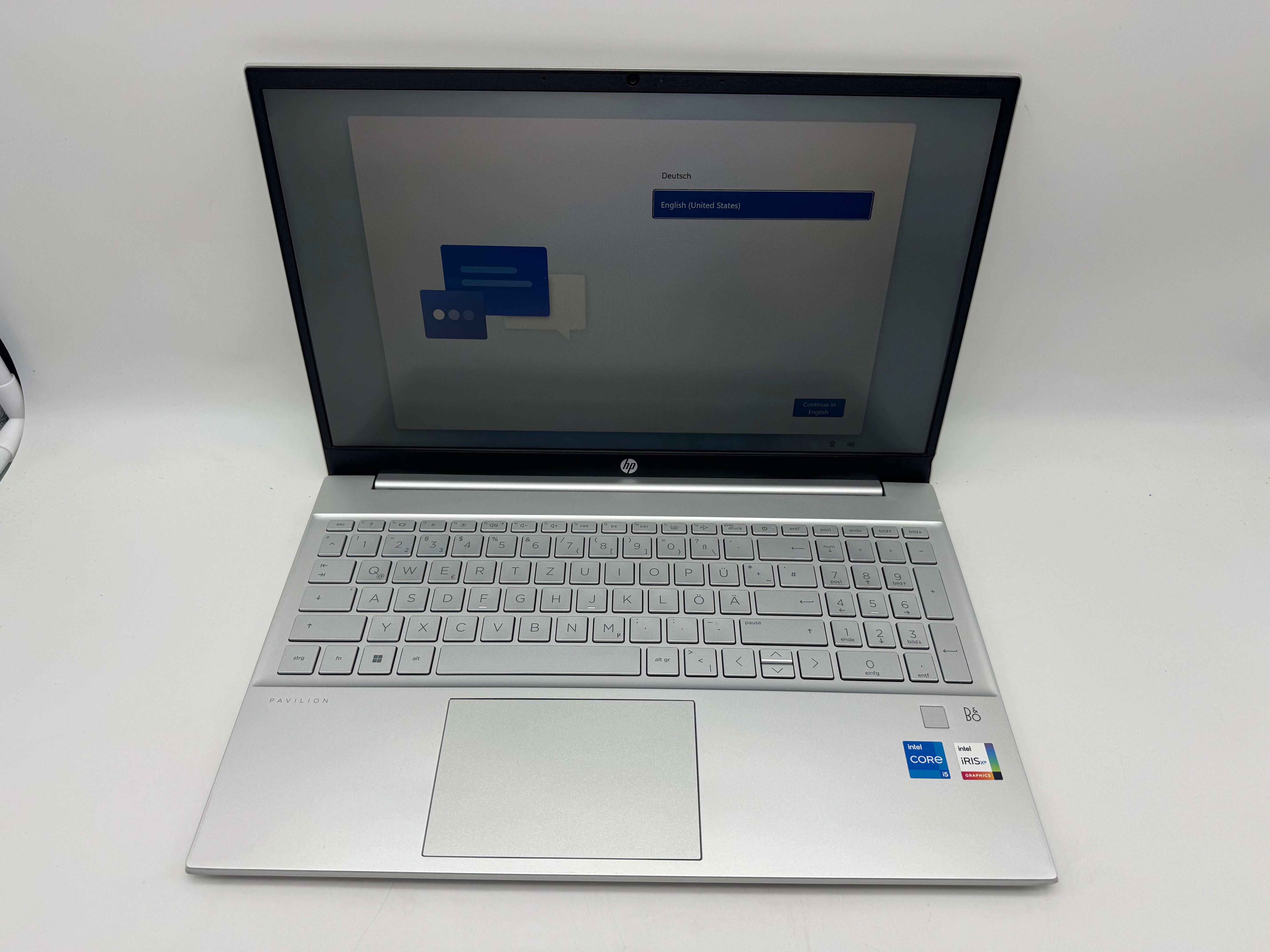 HP Pavilion 15-eg2055ng 1,3GHz i5-1235U 8GB 512GB Silber QWERTZ MwSt. #PSW174