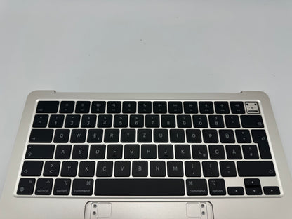 MacBook Air 13" 2022 A2681 Topcase Tastatur Midnight Starlight Spacegrau Silber